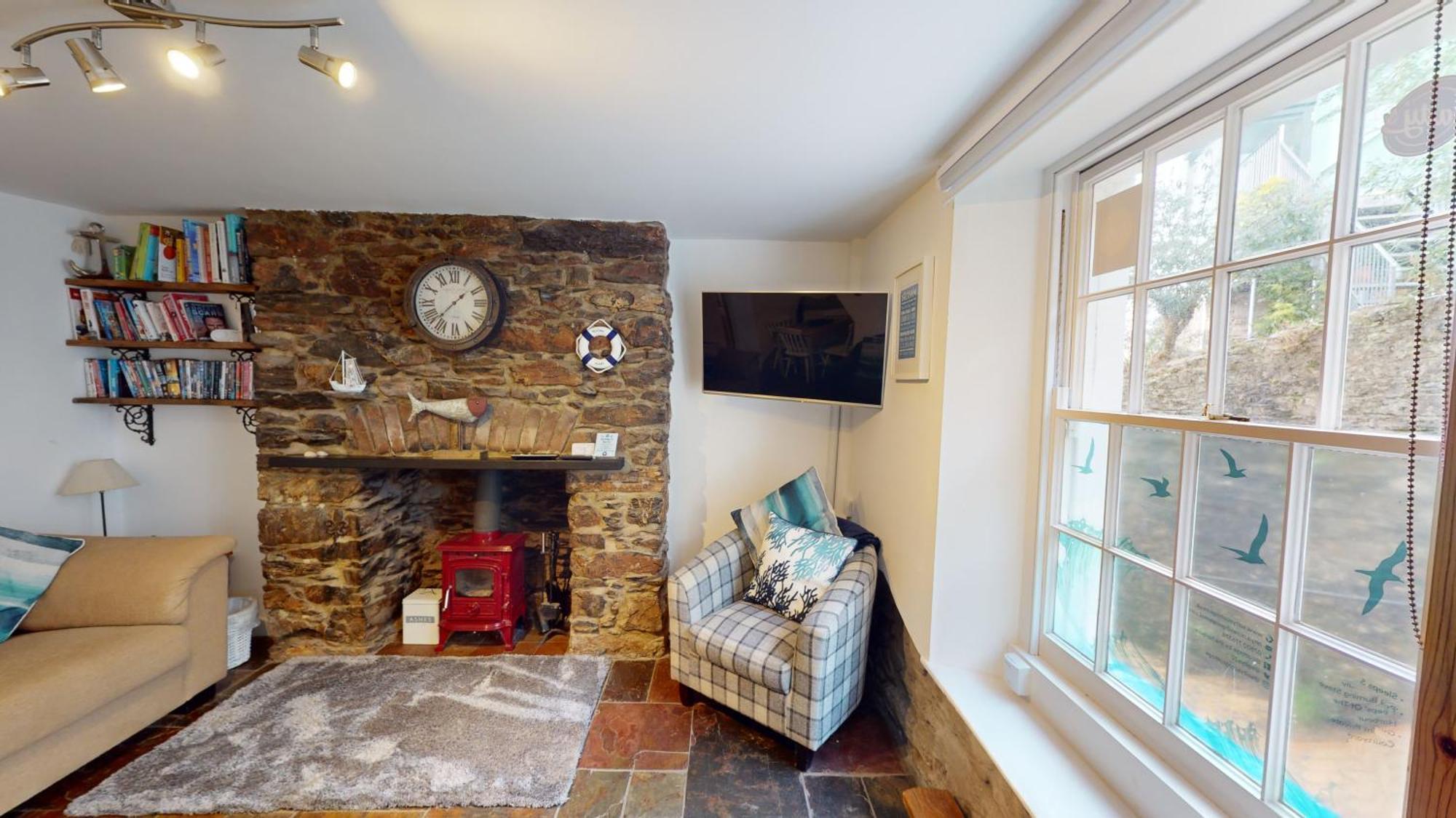 Saltys Cottage, Brixham - 2 Min Walk To The Harbour Eksteriør billede