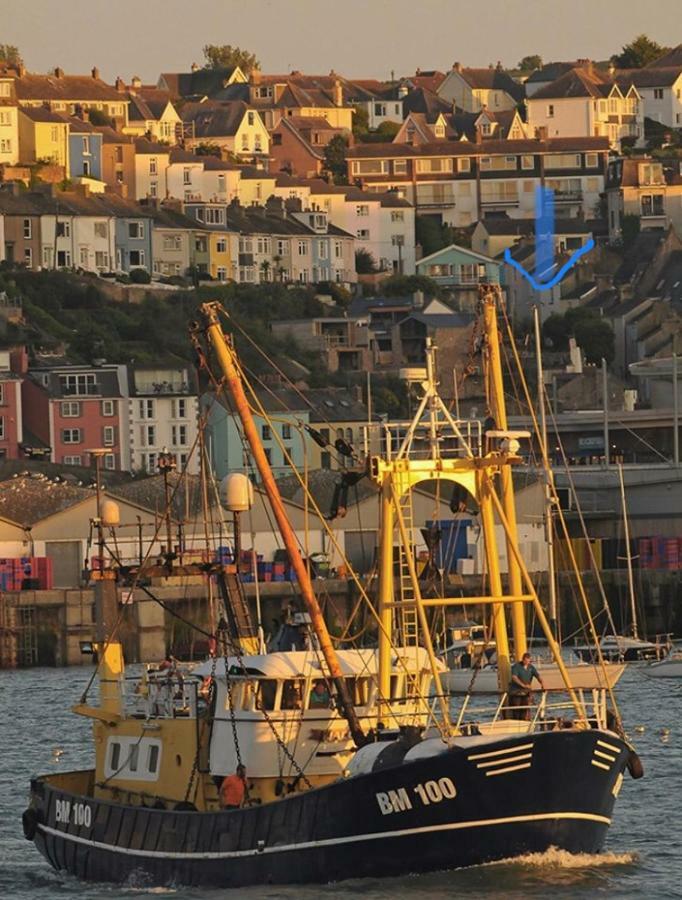 Saltys Cottage, Brixham - 2 Min Walk To The Harbour Eksteriør billede
